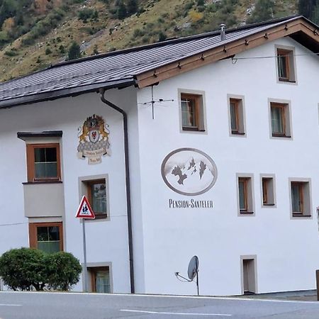 Gasthof Pension Santeler Sankt Leonhard im Pitztal Eksteriør bilde