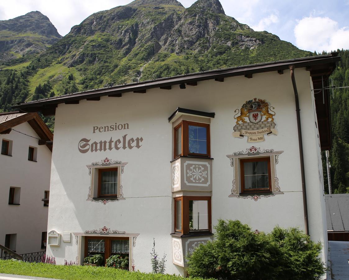 Gasthof Pension Santeler Sankt Leonhard im Pitztal Eksteriør bilde
